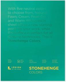 img 1 attached to 🎨 Legion Stonehenge Multicolor Pad - 11x14 Inches | 15 Sheets