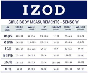 img 1 attached to IZOD Toddler School Uniform Interlock Girls' Clothing and Tops, Tees & Blouses