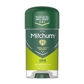img 1 attached to 🏔️ Mitchum Mountain Air Advanced Gel 2.25 oz Anti-Perspirant & Deodorant, Pack of 4