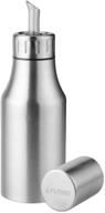 🍶 flyboo 17oz olive oil dispenser - stainless steel leak proof oil bottle for kitchen, 500ml olive oil decanter logo