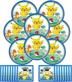 img 1 attached to Birthday Supplies Pika Chu Decoration Tablecloth