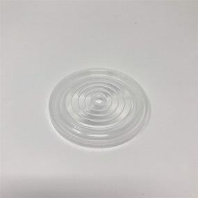 img 1 attached to 🍹 CSBD Clear Transparent Lids for Stadium Cups - 10 Pack (16 & 22 oz), Reusable & BPA Free