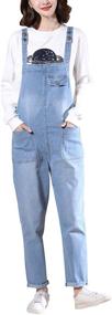 img 3 attached to Gihuo Classic Overall Jumpsuit Sleeveless Women's Clothing in Jumpsuits, Rompers & Overalls