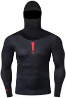 sleeve turtleneck compression running pullover men's clothing logo