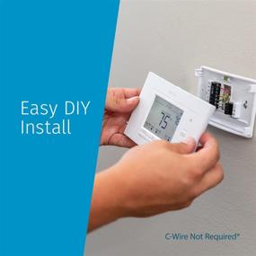 img 1 attached to Enhance Your Smart Home with Emerson Sensi Wi-Fi Smart Thermostat - Alexa Compatible, Energy Star Certified