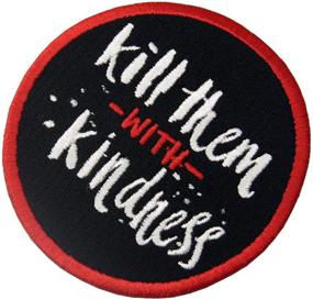 img 2 attached to Kindness Embroidered Morale Applique Emblem