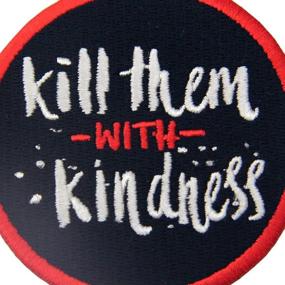 img 3 attached to Kindness Embroidered Morale Applique Emblem