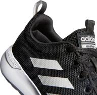 👟 adidas racer sneaker: stylish black white boys' shoes for sneakers enthusiasts logo