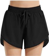 baleaf women's quick shorts bottom: ultimate swimwear essential & beach cover-up for women logo