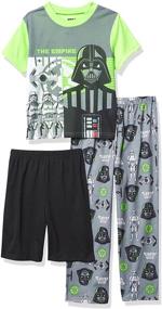 img 4 attached to Ultimate Star Wars Boys' Pajama Set: Sleep Like a Jedi!