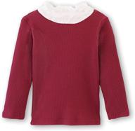 contikids sleeve cotton shirts turtleneck girls' clothing in tops, tees & blouses logo