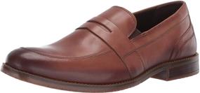 img 4 attached to 👞 Classic yet Stylish: Rockport Men's Penny Loafer Black Leather Shoes