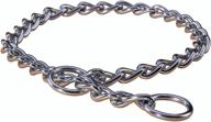 hamilton choke chain collar 14 inch dogs logo