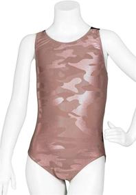 img 4 attached to Destira Gymnastics Leotard Girls Athletic