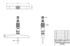 img 1 attached to 📏 Accurate Measurement with Starrett 445BZ 6RL Micrometer - Precision Graduation for Reliable Results