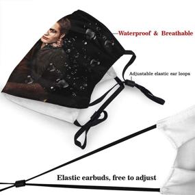 img 1 attached to 🌿 5-Layer Activated Carbon Filters Bandana for Adult Men and Women - Outdoor Protective Mask