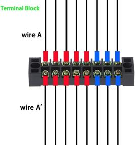 img 2 attached to 🚤 Shangyuan Boat Wire Terminal Block Buss Bar: 25A Terminal Strip Blocks for Efficient Boat Wiring, Fuse Panel, Battery Switches, Inverters, Lights, and Navigation