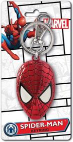 img 1 attached to 🕷️ Colorful Marvel Spider Man Head Pewter Figurine: A Stunning Collectible for Fans!