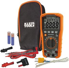 img 4 attached to 🔧 Klein Tools MM600 Multimeter: Auto-Ranging, AC/DC Voltage and Current, Temperature, Frequency, Continuity, 1000V+