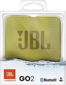 img 1 attached to 🔊 JBL GO2 Yellow Waterproof Ultra Portable Bluetooth Speaker - Renewed and Ready-to-Go!