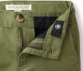 img 1 attached to 👖 Henry Chinos Organic Cotton Boys' Clothing with Hope