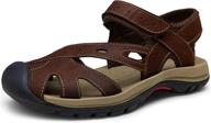 jeossy leather athletic outdoor sandals women's shoes in athletic logo