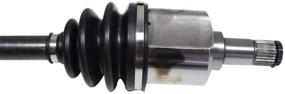 img 2 attached to 🔧 GSP NCV51525 Left Front CV Axle Shaft Assembly - Driver Side