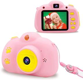 img 4 attached to Digital Birthday Recorder Shockproof Toddler Camera & Photo