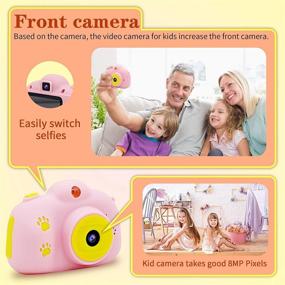 img 3 attached to Digital Birthday Recorder Shockproof Toddler Camera & Photo