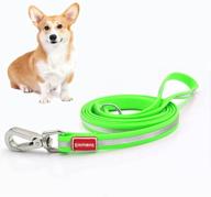 6ft reflective dog leash - durable, strong, and heavy-duty rope leash for small to medium dogs - ideal for training, running, walking, and hiking logo