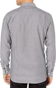 img 2 attached to Goodthreads Standard Fit Long Sleeve Herringbone Heather Men's Clothing for Shirts