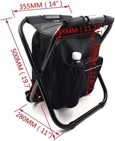 img 2 attached to HTTMT Folding Insulated Backpack Seat001 Outdoor Recreation for Camping & Hiking