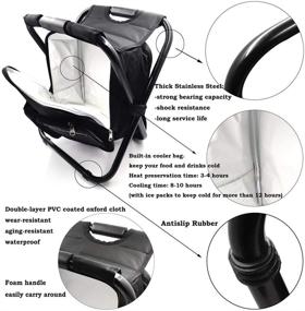 img 3 attached to HTTMT Folding Insulated Backpack Seat001 Outdoor Recreation for Camping & Hiking