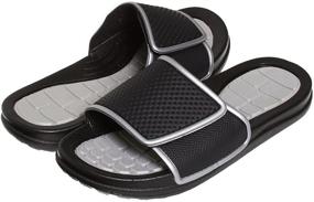 img 4 attached to Skysole Rugged Vlelcro Closure Sandals Boys' Shoes for Sandals