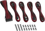 cablemod 8 8 series classic modflex sleeved cable extension kit (black red) логотип