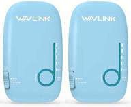 wavlink настенный маршрутизатор с технологией touchlink на 2 зоны покрытия логотип