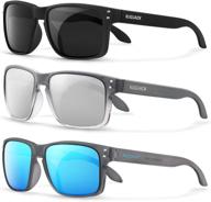 square polarized sunglasses: enhanced eye protection logo