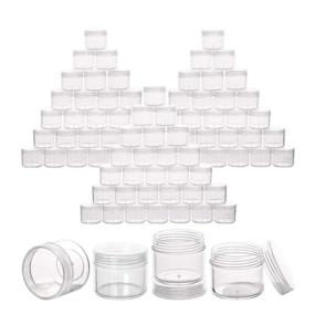 img 4 attached to 🧴 Toiletry Samples: Convenient Plastic Containers for Storing Essentials!