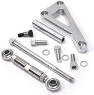 🔧 sbc alternator bracket: aluminum polished kit for chevy 350 small block engine logo