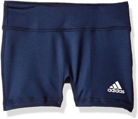 img 1 attached to 🏃 adidas Girls' 4" Short Tights for Enhanced Performance