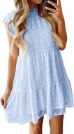 👗 stylish and trendy ecrocoo womens summer ruffles dresses for girls' clothing and dresses logo