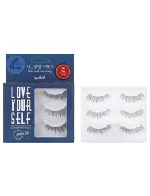 img 4 attached to 💖 Enhance Your Look with NOON’S UP LOVE YOURSELF False Eyelash - 3 Pairs - Eyelash, Fake Eyelash, Eyebrow Growth, Dramatic Lashes, Lashes with Glue (ZOE)