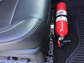 img 2 attached to 🔥 The Bracketeer Car Fire Extinguisher Bracket: Universal Design for Most Vehicles with 20,000 Units Sold!
