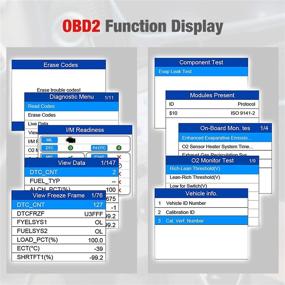 img 2 attached to 🚘 Autel ML529 OBD2 Scanner - MaxiLink 529 Diagnostic Scan Tool with Enhanced Powertrain System Code Lookup, AutoVIN, and Engine/Emission Light Reset - Professional Car OBDii Mechanic Tool for Turning Off Vehicle Engine/Emission Light