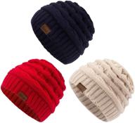 warm winter fleece kids beanie, essential boys' accessory in hats & caps by vigrace logo