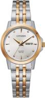 citizen womens quartz stainless multicolor women's watches logo