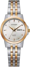 img 3 attached to Citizen Womens Quartz Stainless Multicolor Women's Watches