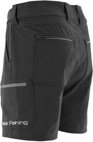 img 1 attached to 🩳 HUK Men's Volley Elastic Waist Quick-Dry Swim Shorts with a 5.5-inch Length