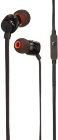 img 3 attached to JBL T110 In Ear Headphones Black: Immersive Sound within Sleek Design