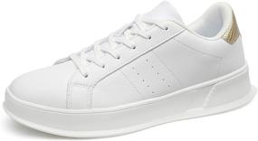 img 3 attached to 👟 White Walking Shoes by KPP